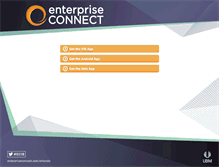 Tablet Screenshot of m.enterpriseconnect.com